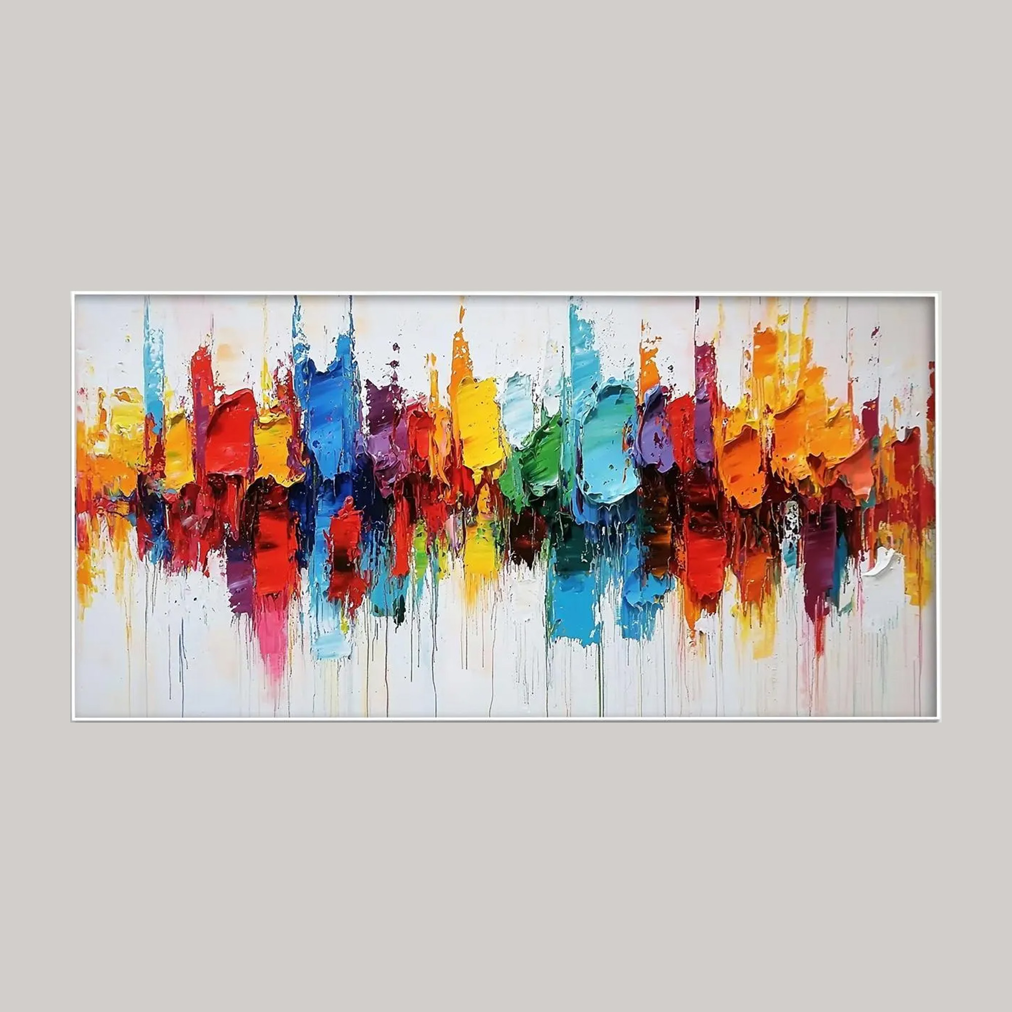 Vibrantly Colored Abstract Art - Luxury Wall Decor