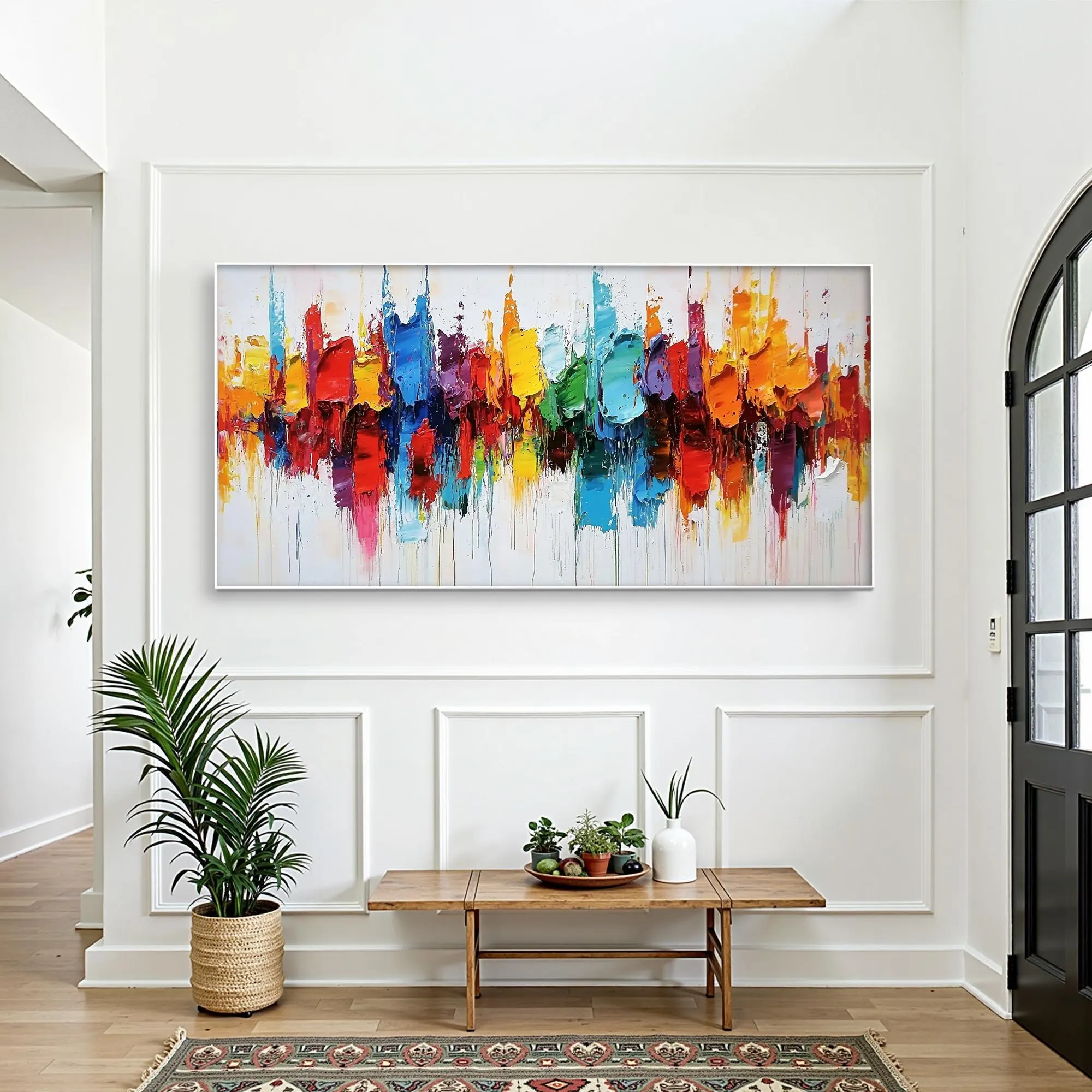 Vibrantly Colored Abstract Art - Luxury Wall Decor
